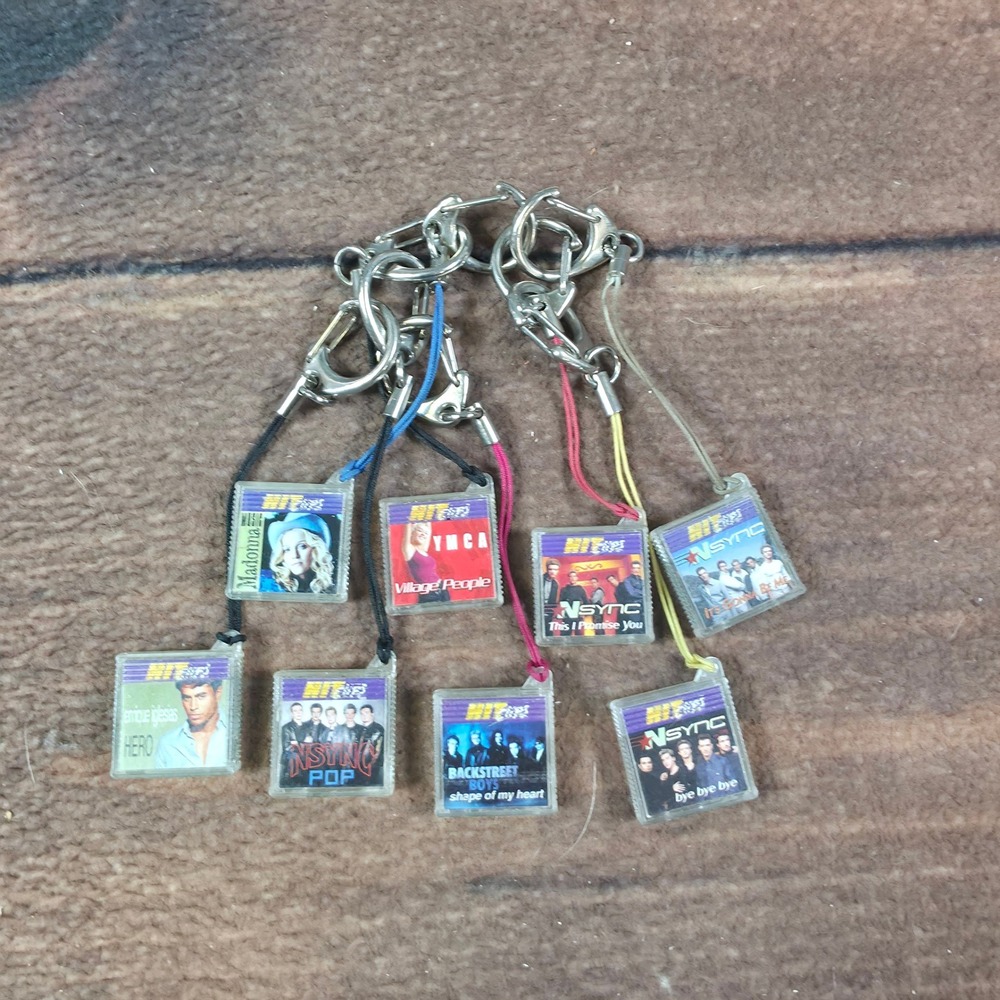 Tiger Electronics HitClips Lot Kids OS Multi Good NSYNC Backstreet Boys Madonna
